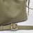 Borsa Ninon Mini Clay Green effetto pelle riciclata
