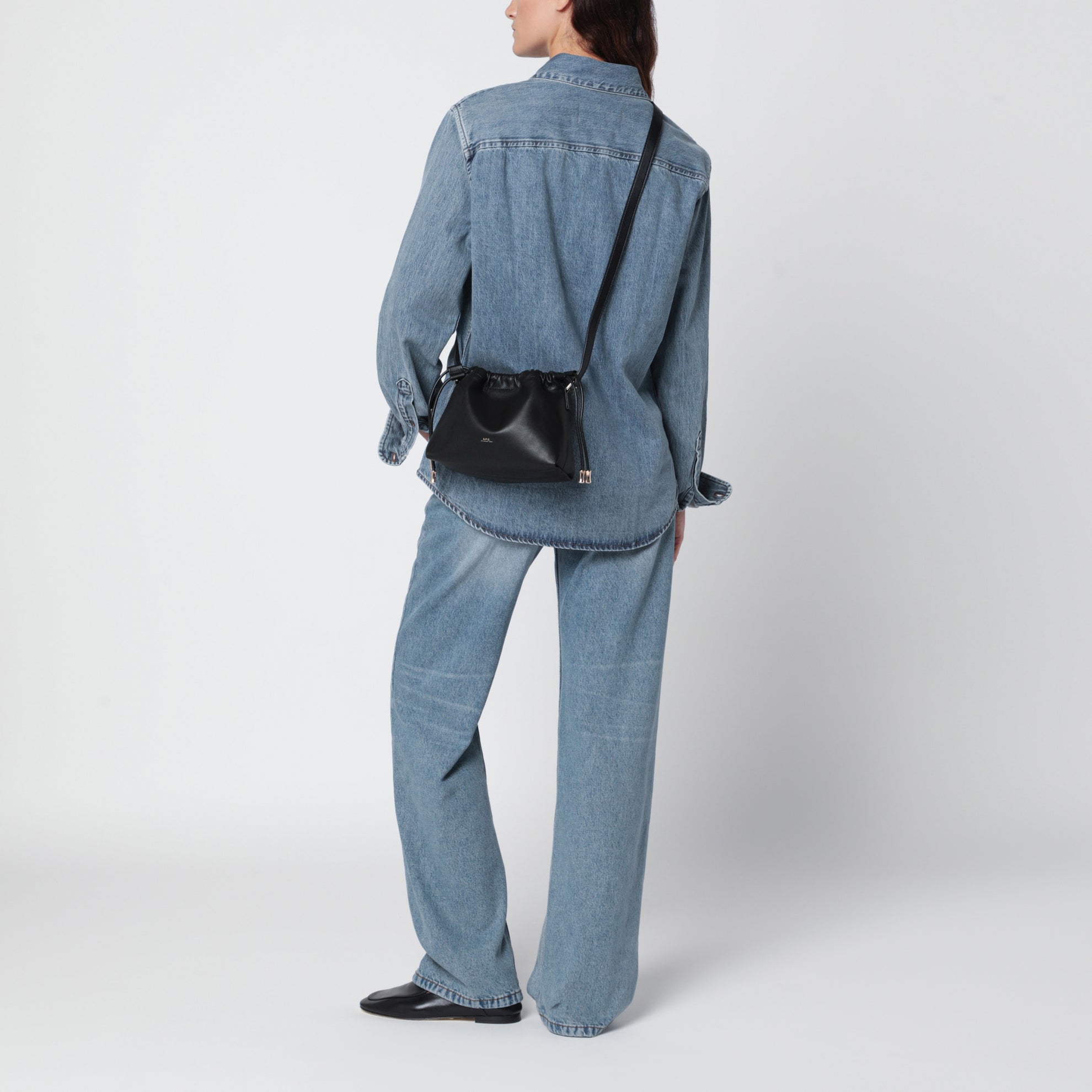 Sac Black Ninon Mini avec effet cuir recyclé