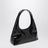 Sac bandoulière Baby Ninon noir effet cuir