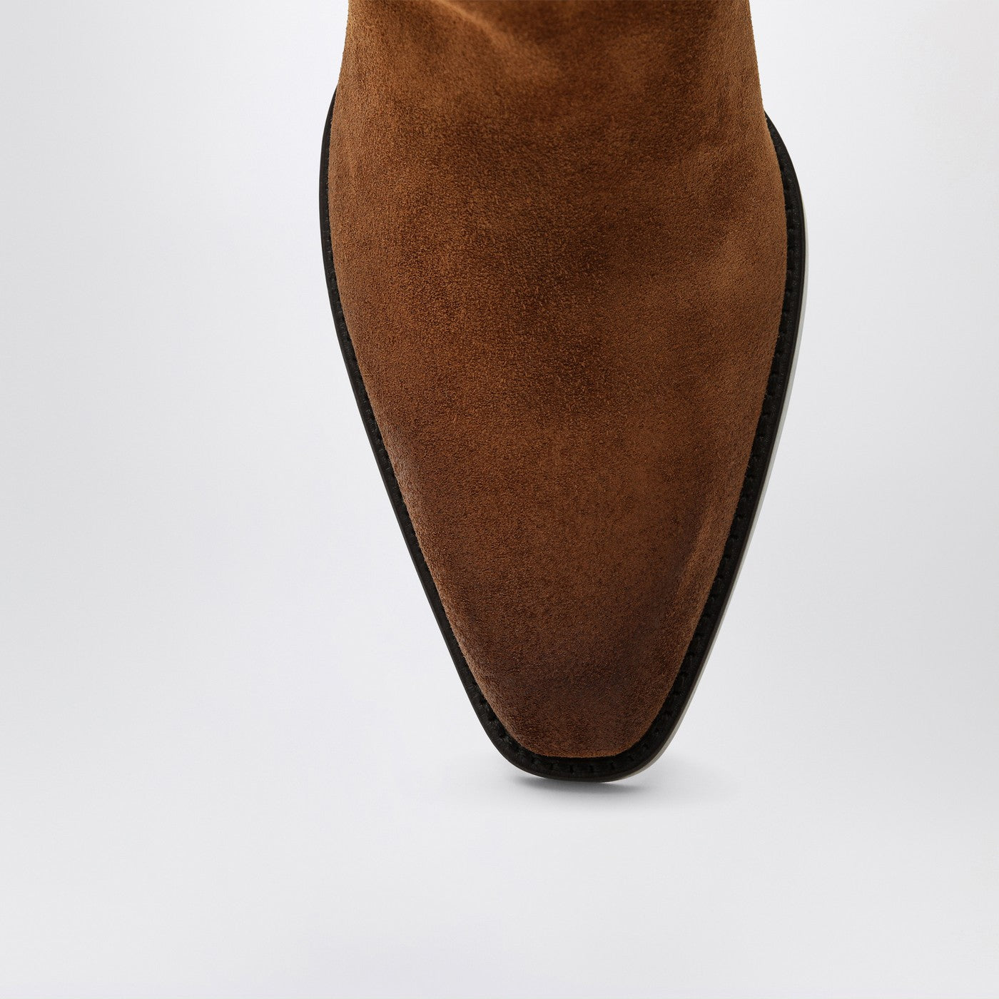 Hilda boots in Cognac suede