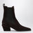 Stivali Bettina in suede color cioccolato