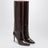 Stivale Stiletto Boot 85 rosso in pelle