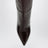 Stivale Stiletto Boot 85 rosso in pelle