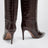 Stivale Stiletto Boot 85 rosso in pelle