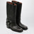 Stivale Roxy nero in pelle spazzolata