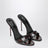 Mules Lidia 105 in pelle verniciata Tortoise