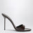 Mule Lidia in pelle verniciata ebano