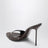 Mules Lidia en cuir verni ébène