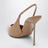 Slingback Lidia in vernice beige