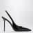 Slingback Lidia in vernice nera