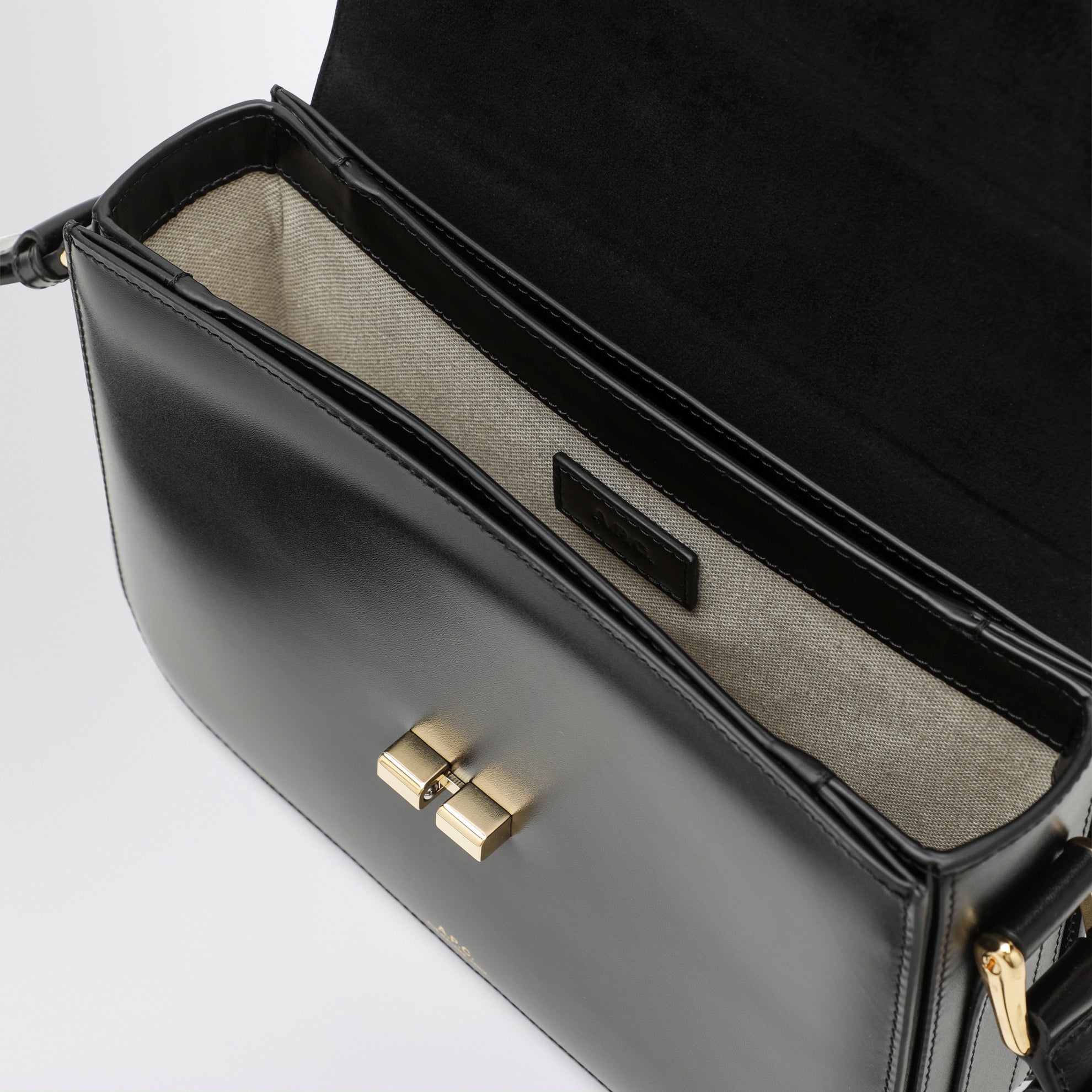 Sac Grace en cuir noir
