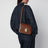 Petit sac à bandoulière Grace couleur noisette