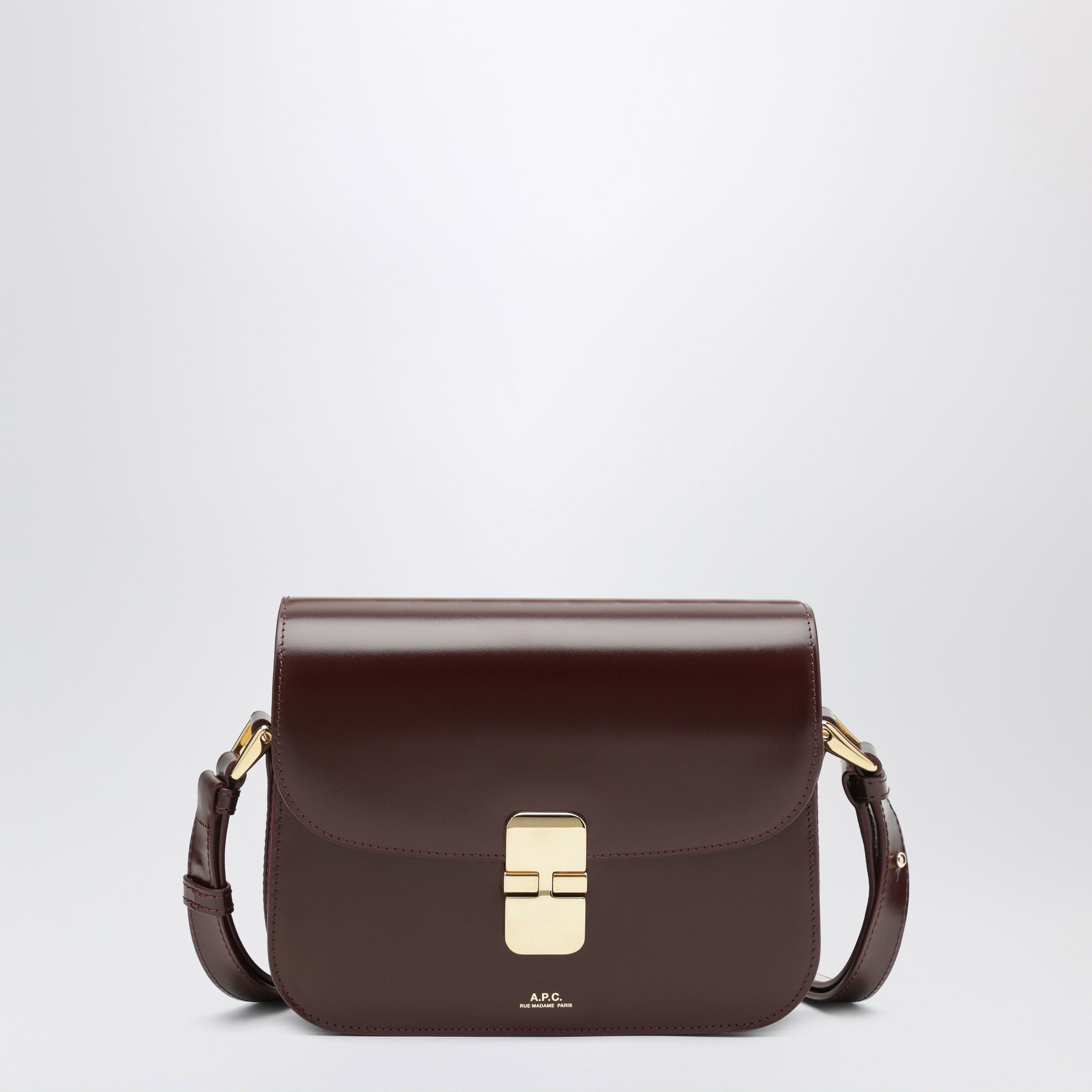Petit sac à bandoulière Grace couleur vin