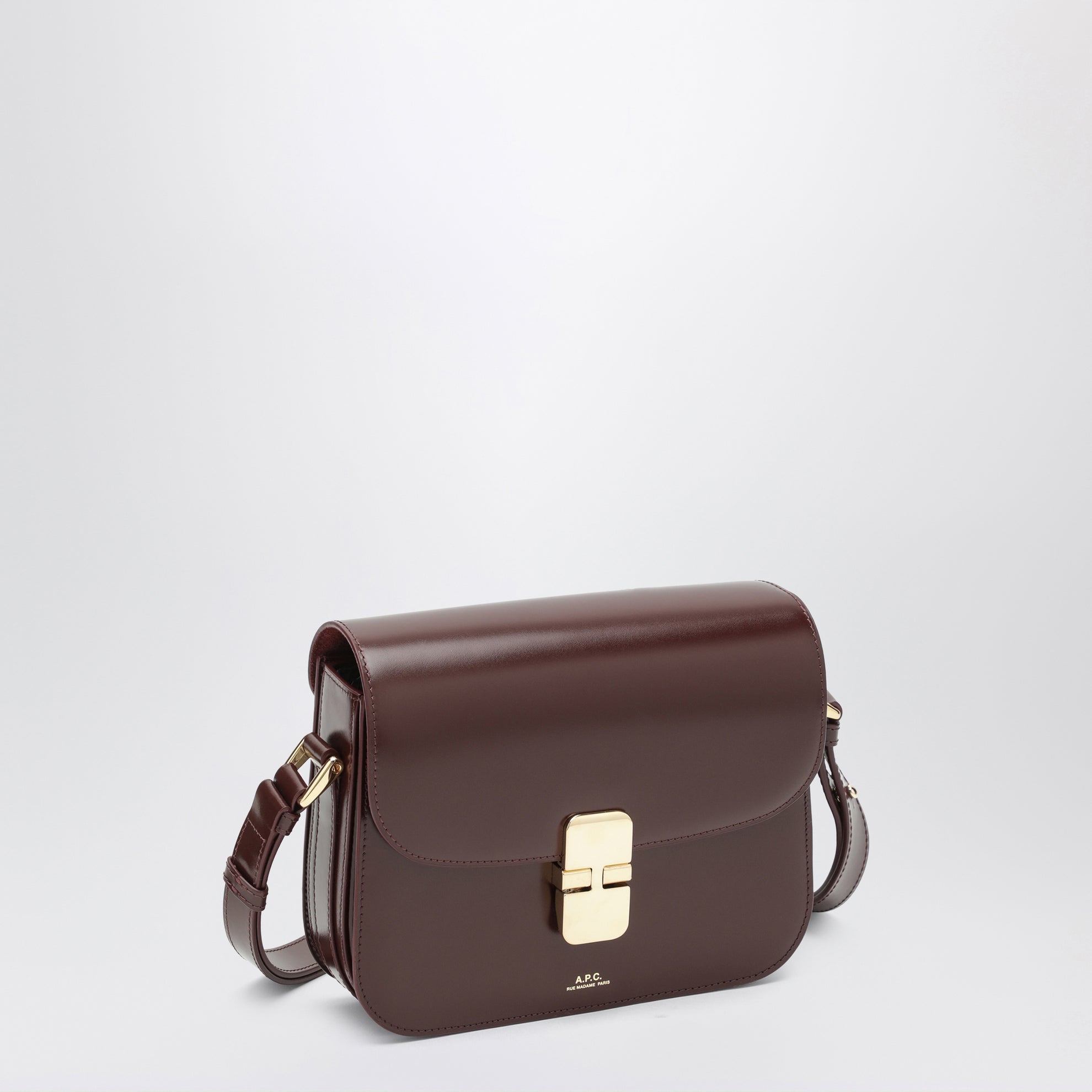 Petit sac à bandoulière Grace couleur vin