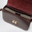 Petit sac à bandoulière Grace couleur vin