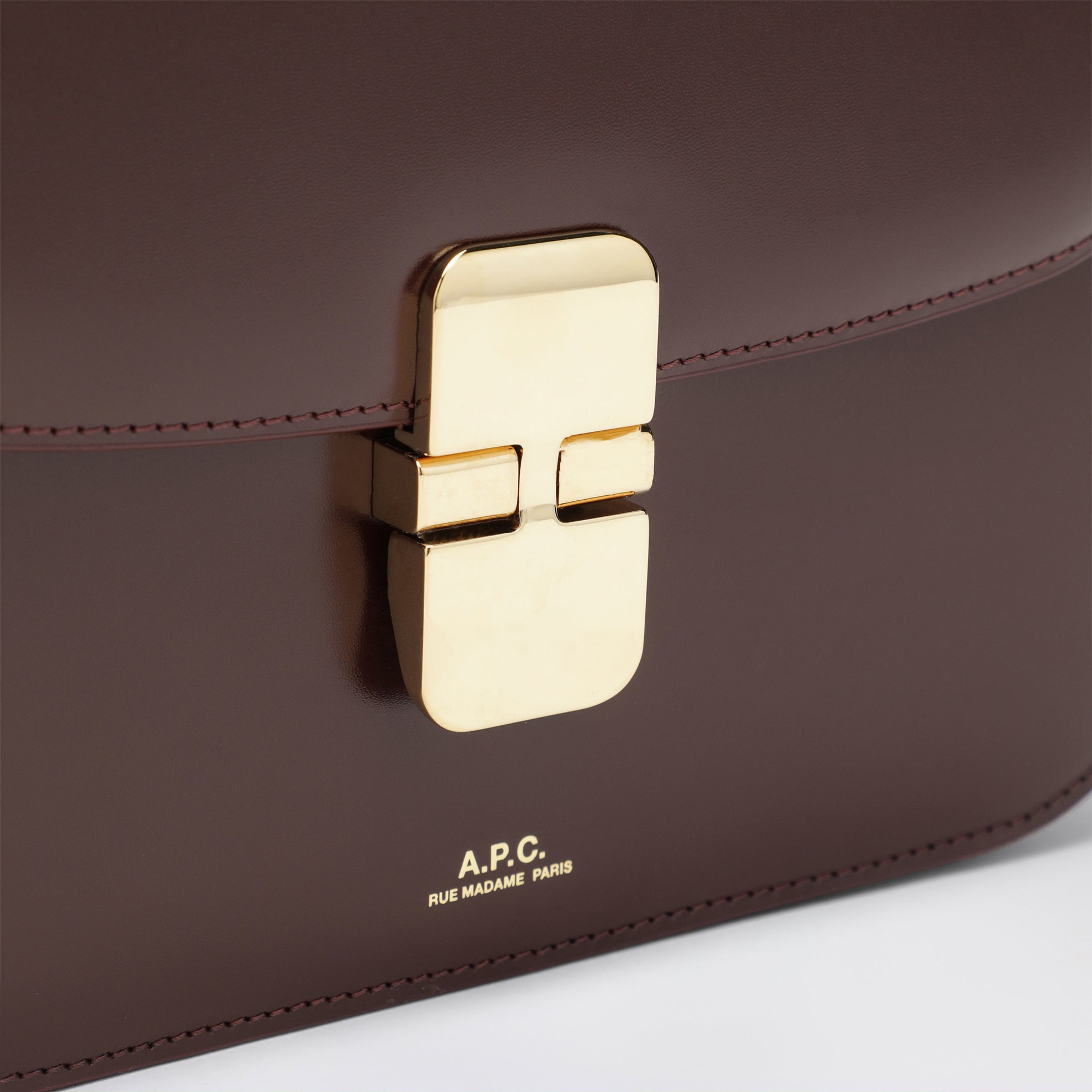 Petit sac à bandoulière Grace couleur vin