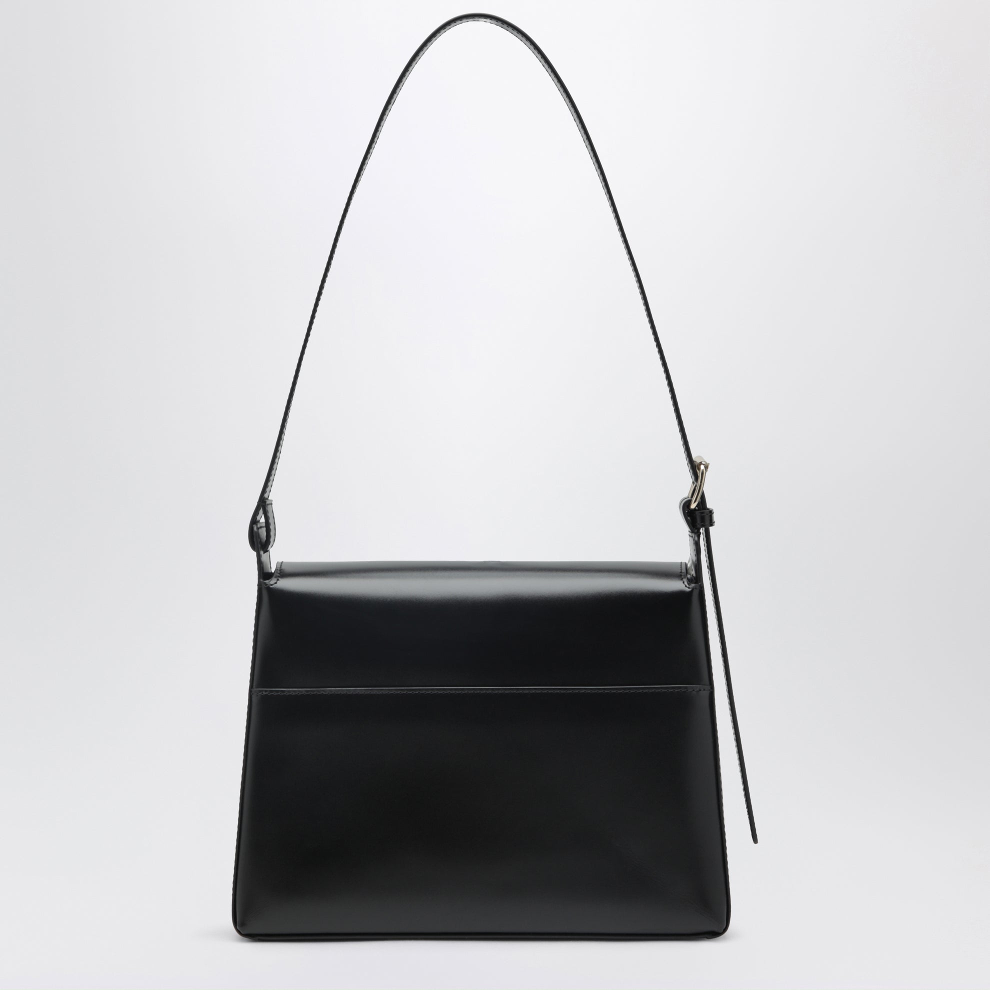 Sac bandoulière Virginie en cuir noir