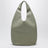 Sac en cuir vert pastel Le Neige