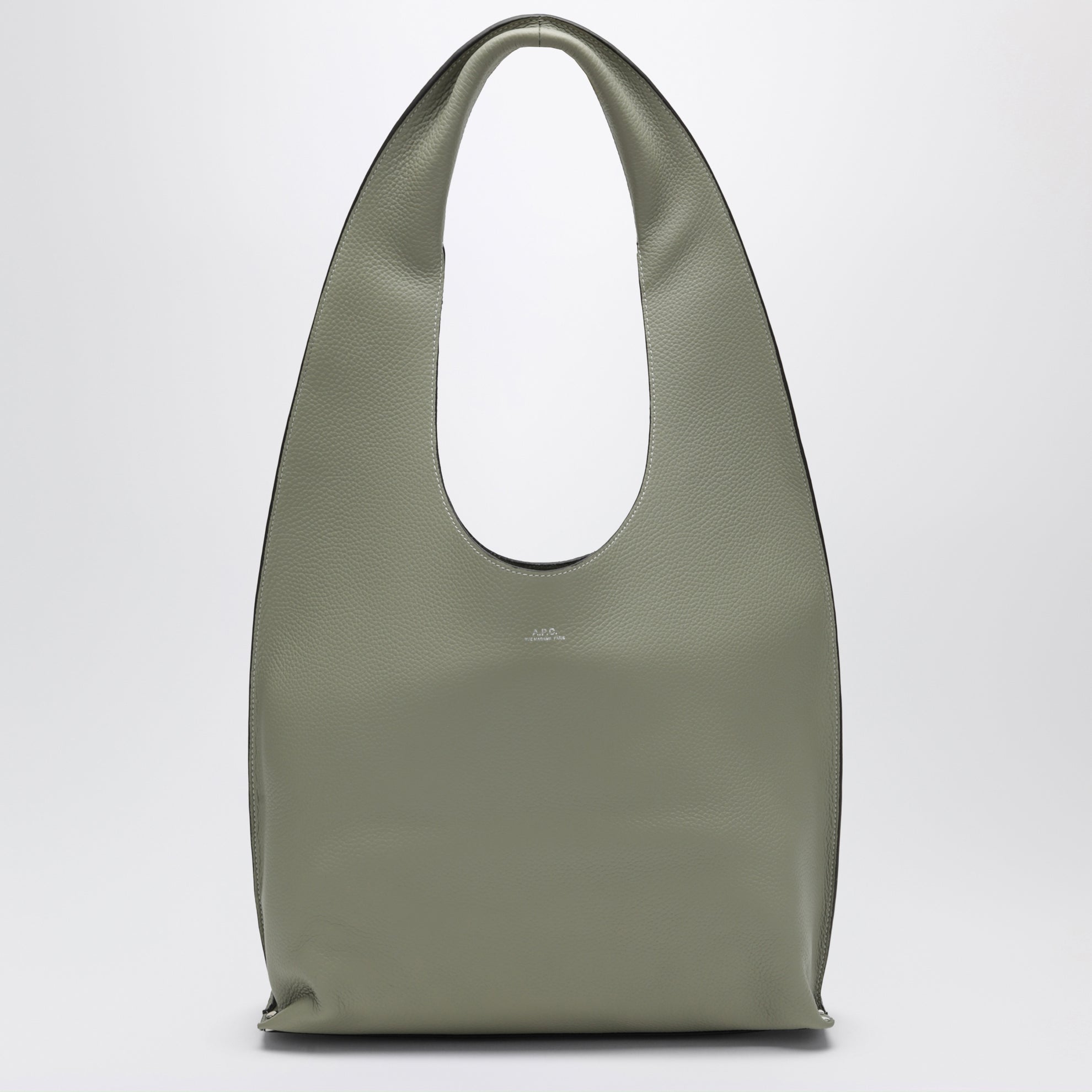Sac en cuir Neige Clou vert pastel