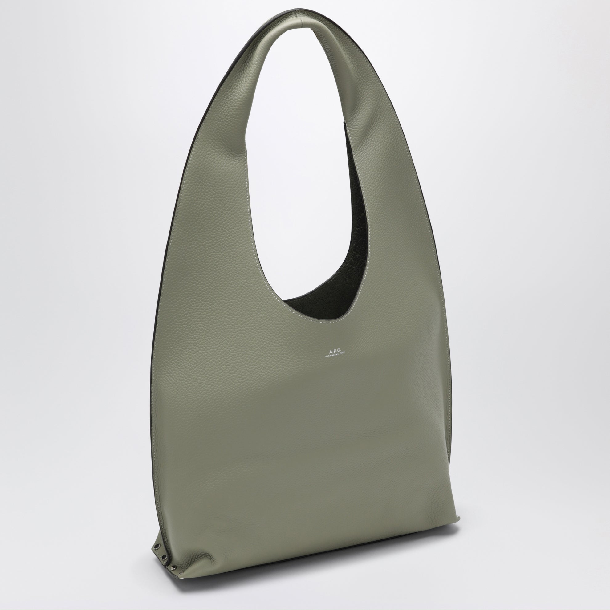 Sac en cuir Neige Clou vert pastel