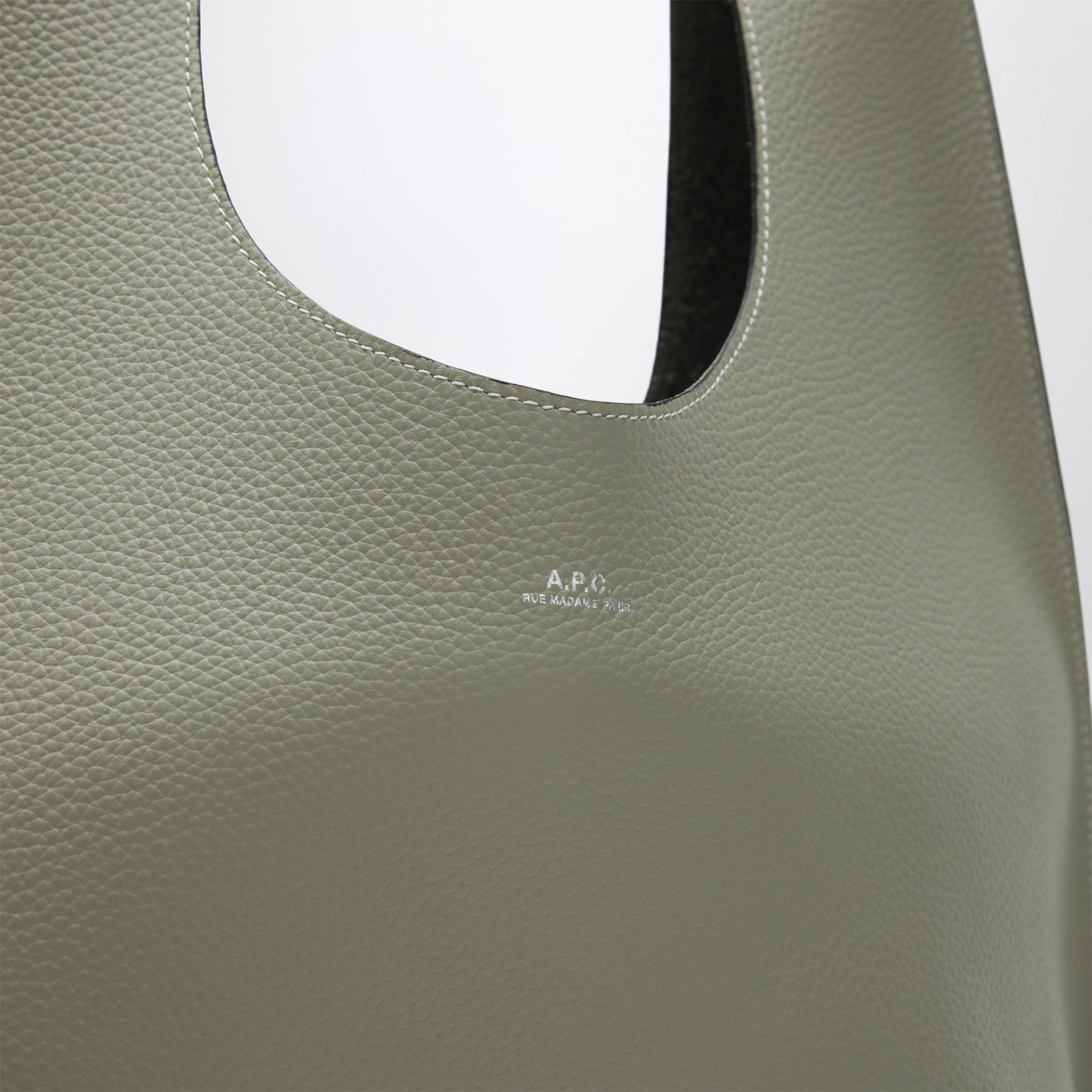Sac en cuir Neige Clou vert pastel