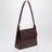 Virginie burgundy leather bag