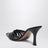 Black leather mule Nadia