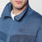 Felpa blu ardesia con frange