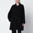 Ina Black Virgin Wool Blend Coat
