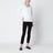 Gael black leggings in viscose blend