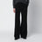 Pantaloni Coleman neri in gabardine di lana