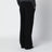 Pantaloni Coleman neri in gabardine di lana