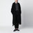 Cappotto Ciara nero in lana e cashmere
