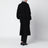 Cappotto Ciara nero in lana e cashmere