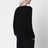Maglione Phora nero in cashmere
