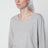 T-shirt Fraya grigio chiaro mélange in cotone