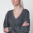 Langarm-T-Shirt Birket in Anthrazit aus Baumwolle