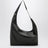 Gemini bag in black grained calf leather