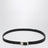 Mini Stooges Black Leather Belt