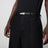 Cintura Trunk Belt nera in pelle