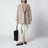 Manteau 101801 Icon court beige clair