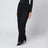 Pantalon noir Reed à franges