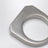 Hollywood-Ring aus Messing mit Palladium-Finish