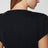 Robe Nadela noire en jersey drapé