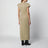 Robe Nadela Light Bronze en jersey drapé