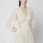 Briane long ecru dress