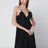 Black Vasma cotton-voile dress