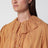 Robe en coton couleur caramel Lenora