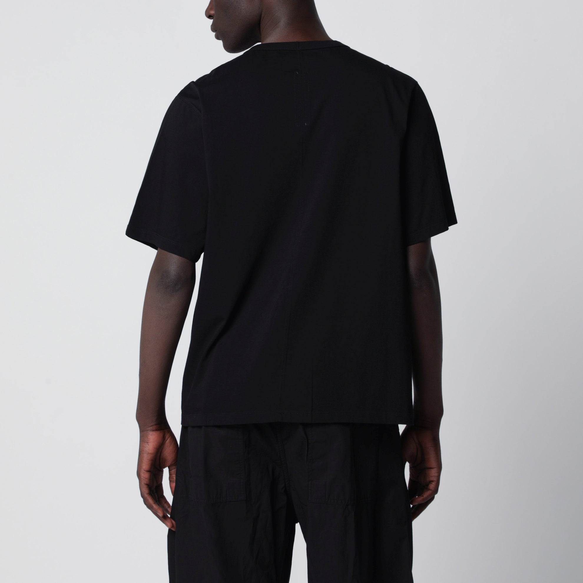 Brad Temple T-shirt in cotton jersey black/milk