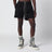 Schwarze Shorts Mit Kordelzug Aus Baumwollpopeline